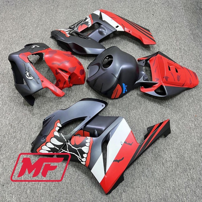 Load image into Gallery viewer, Monster Fairings Full Kit Honda CBR1000RR 04-05 Monster Red + Windshield + Gas Tank Cover
