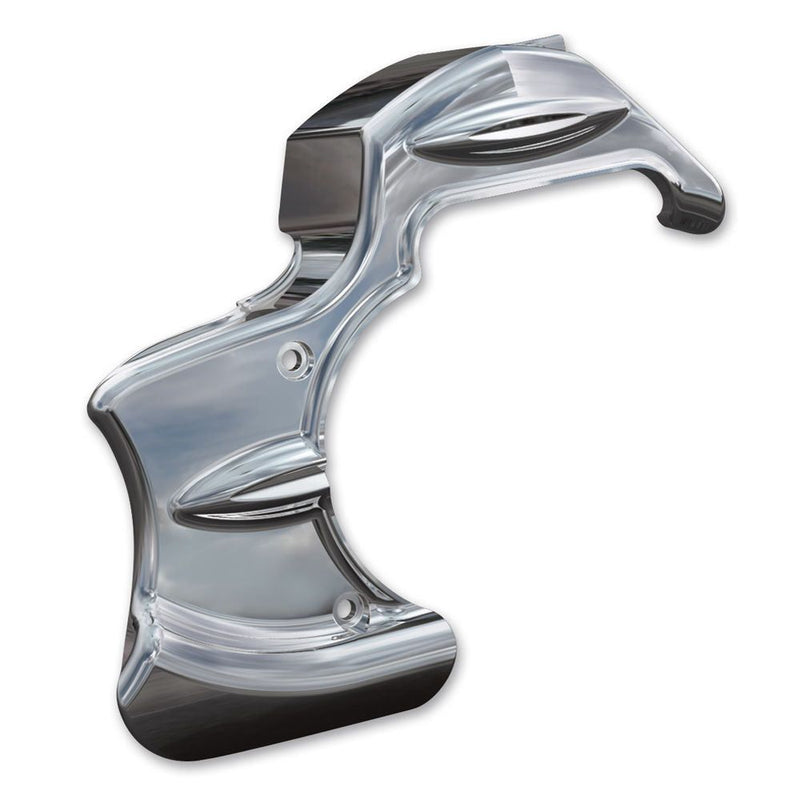 Load image into Gallery viewer, Kuryakyn Chrome 6 Speed Transmission Shroud Cover Trim Accent Harley Touring Tri
