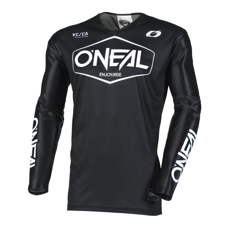 Load image into Gallery viewer, Motocross Jersey 242 O&#39;Neal Mayhem Hexx Black / White Motocross Jersey
