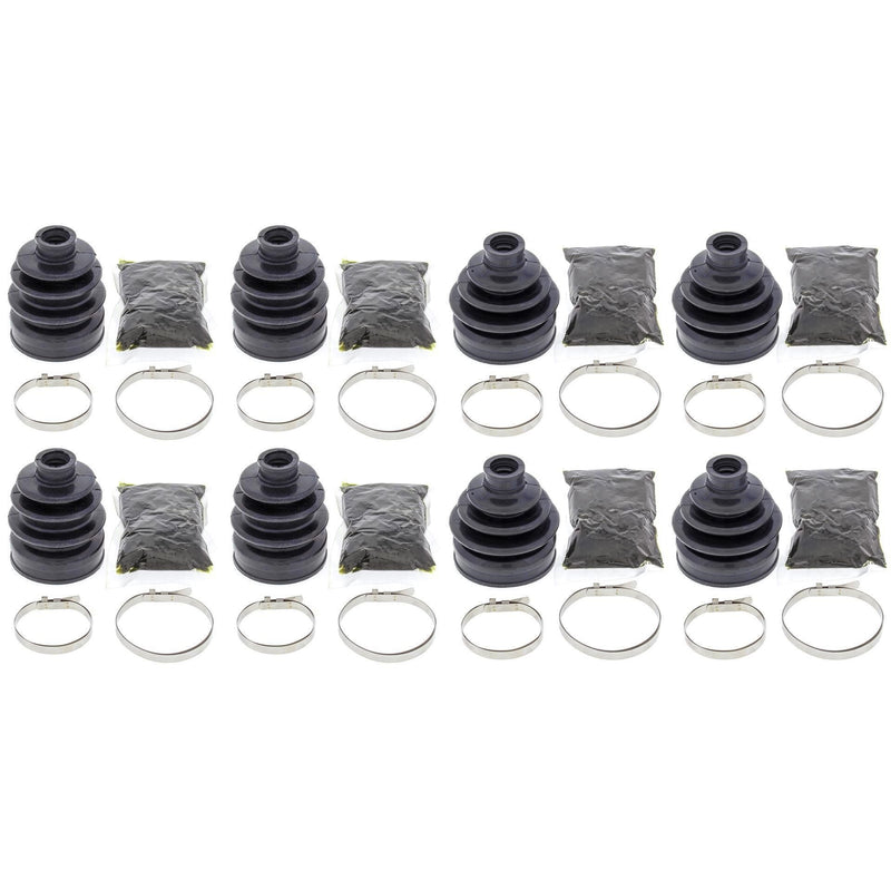 Load image into Gallery viewer, Complete Front &amp; Rear Inner &amp; Outer CV Boot Repair Kit YFM700 Grizzly EPS 08
