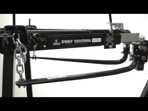 Husky Round Bar Weight Distribution Hitch Package - 800 lbs