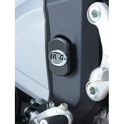 Load image into Gallery viewer, R&amp;G Racing Black Frame Plug Fits Both Sides For 2010-2018 MV Agusta F4
