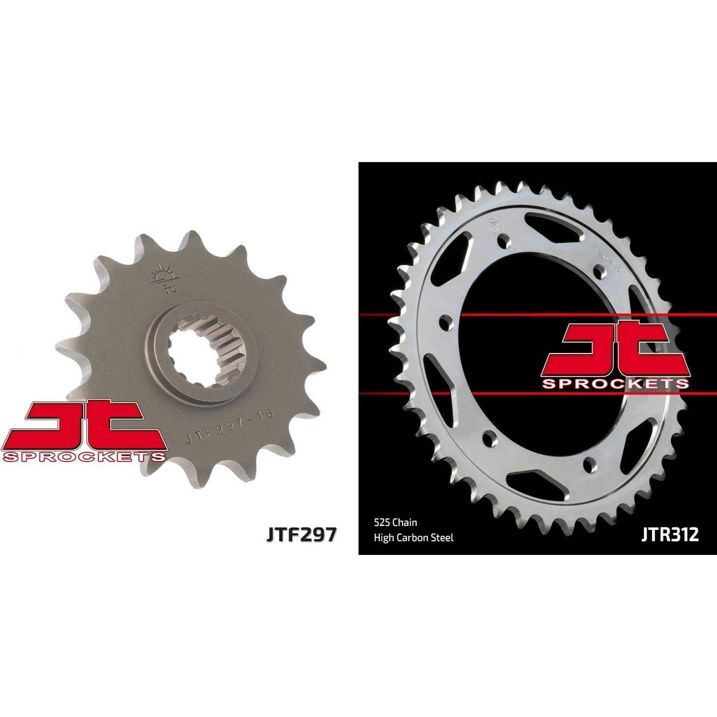 Front & Rear Sprocket Kit for HONDA VFR400 R3-L,M-NC30 90-93 JT Sprockets