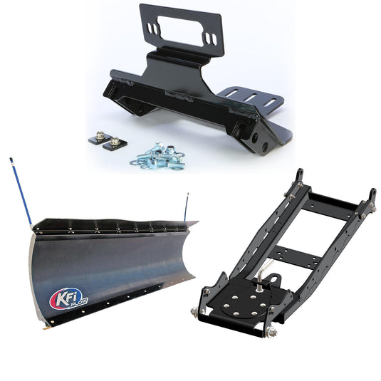 KFI UTV Snow Plow Kit For Polaris RZR 570/EPS 2012-2022