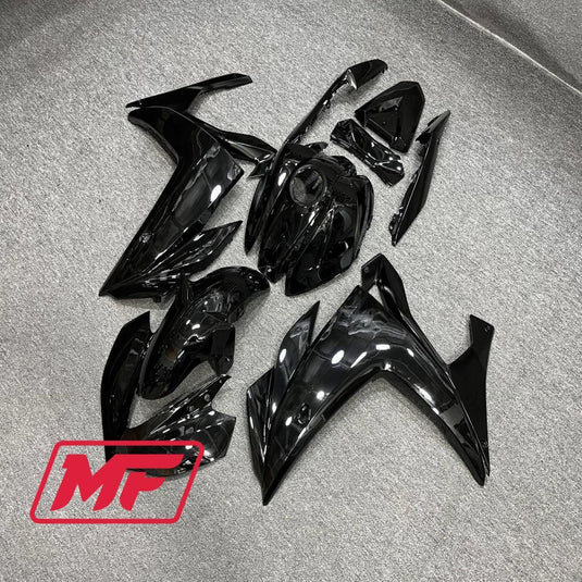 Monster Fairings Full Kit Yamaha R3 14-18 Gloss Black + Windshield + Gas Tank Cover