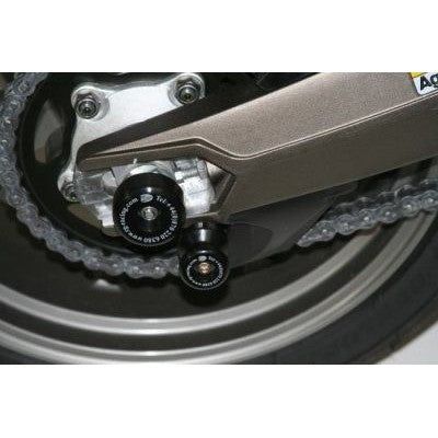 R&G Racing Black Swingarm Protectors For 2008-2013 Aprilia Mana 850 SP0025BK