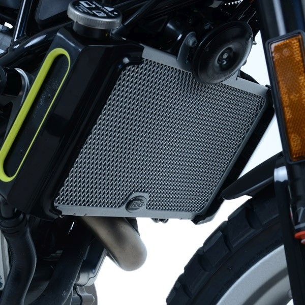Load image into Gallery viewer, R&amp;G Racing Black Aluminum Radiator Guard For 2018-2023 Husqvarna SVARTPILEN 401
