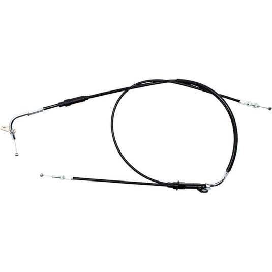 Motion Pro 2 Into 1 Black Vinyl Throttle Pull Cable For Suzuki Intruder 1400 1995-2004