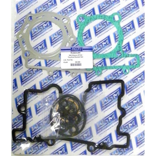 WSM Top End Gasket Kit For Kawasaki 250 Mojave / KLR 85-05 29-205