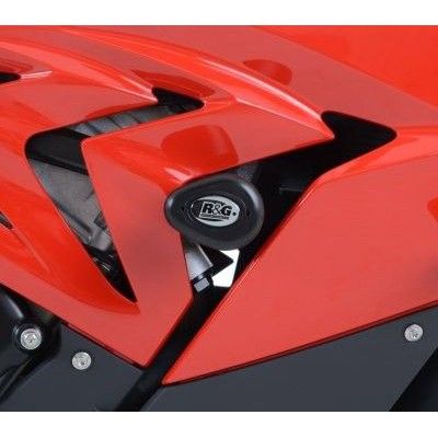 Load image into Gallery viewer, R&amp;G Racing Black Aero Style Crash Protectors For 2015-2018 BMW S1000RR CP0382BL
