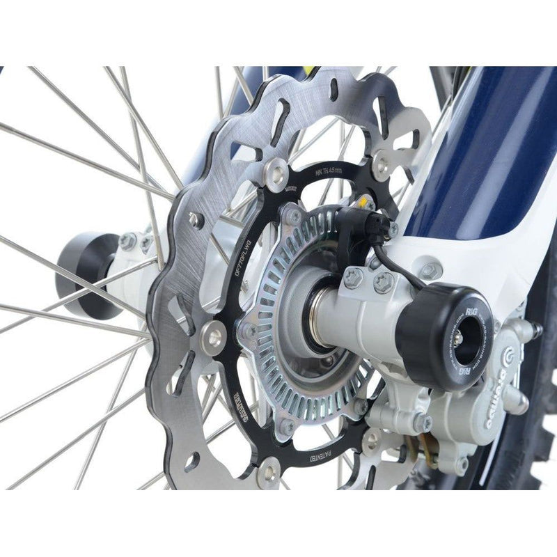 Load image into Gallery viewer, R&amp;G Racing Black Fork Protectors For 2016-2024 Husqvarna 701 Enduro FP0186BK
