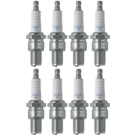 Load image into Gallery viewer, Set of 8 NGK Standard Spark Plugs for Kawasaki KX125-J 1993-1992 Engine 125cc
