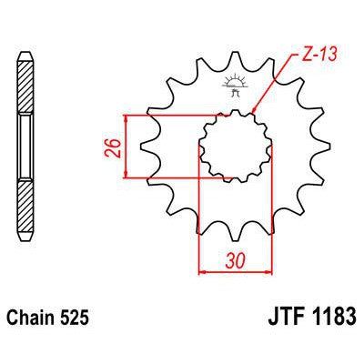Load image into Gallery viewer, Front &amp; Rear Sprocket Kit for TRIUMPH 800 America 03-06 JT Sprockets
