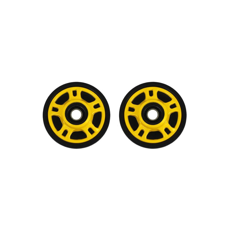 Load image into Gallery viewer, Mid Rail Yellow Idler Wheels Kit for Snowmobile ARCTIC CAT ZL 600, 800 2002-2003
