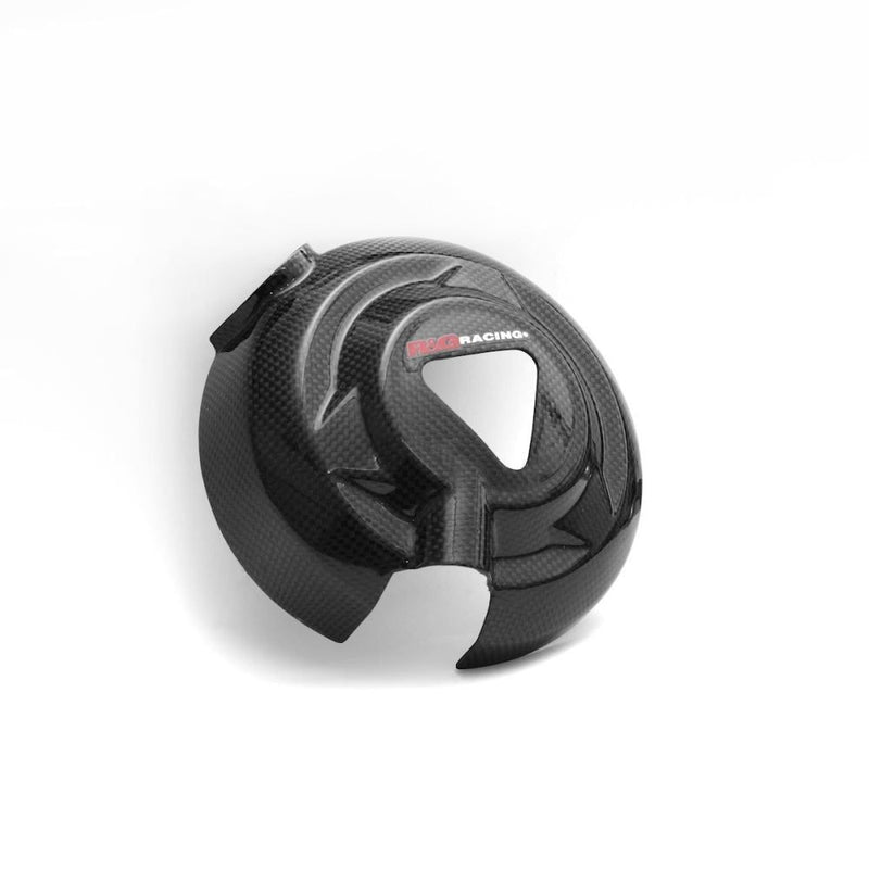 Load image into Gallery viewer, R&amp;G Racing Carbon Fibre Engine Case Sliders RHS For 2020-2024 Triumph Daytona 765 Moto2
