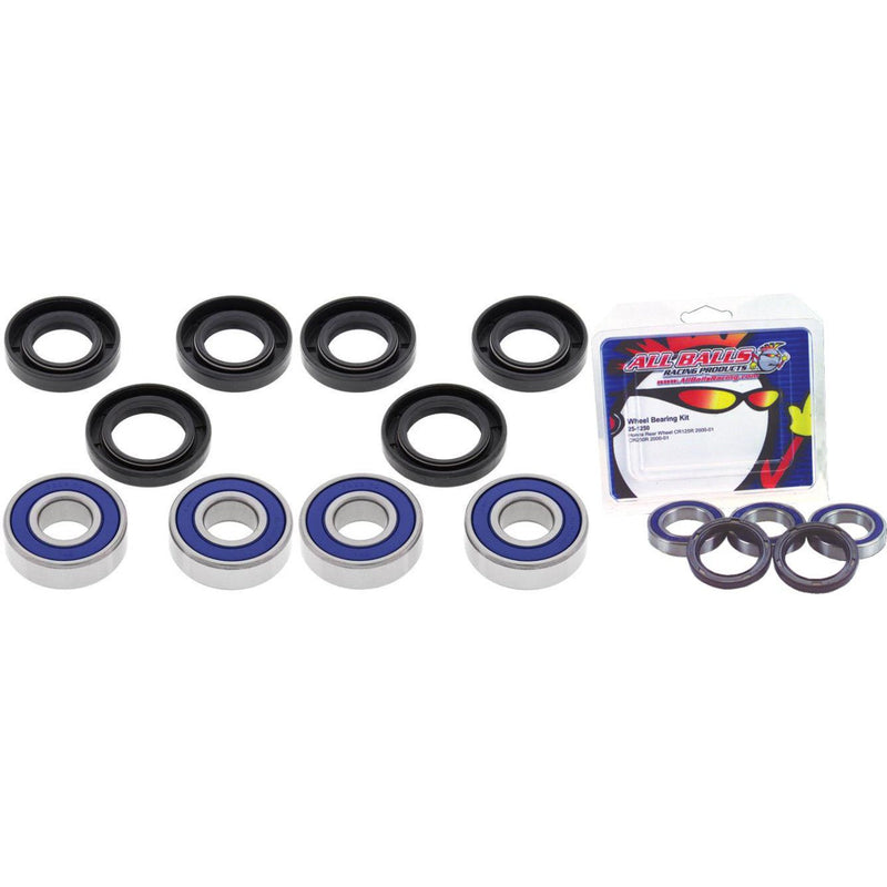 Load image into Gallery viewer, Bearing Kit for Front &amp; Rear Wheels Kawasaki KLF185 Bayou 85-88

