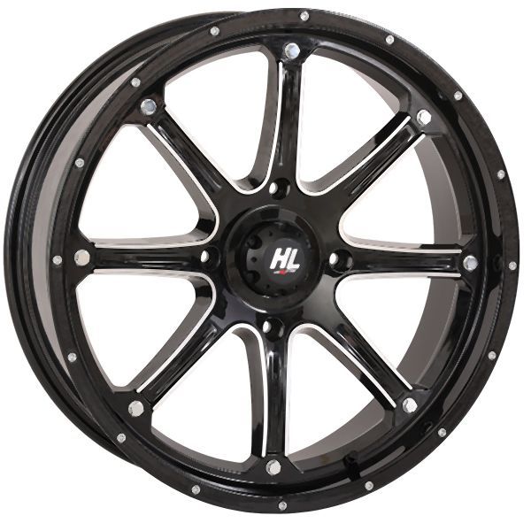 Load image into Gallery viewer, High Lifter 20x6.5 4/137 4+ Gloss Black Machined Wheel 20HL04-1137
