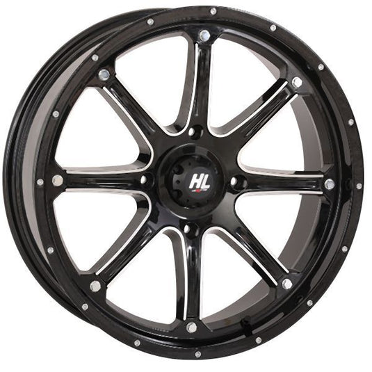 High Lifter 20x6.5 4/137 4+ Gloss Black Machined Wheel 20HL04-1137