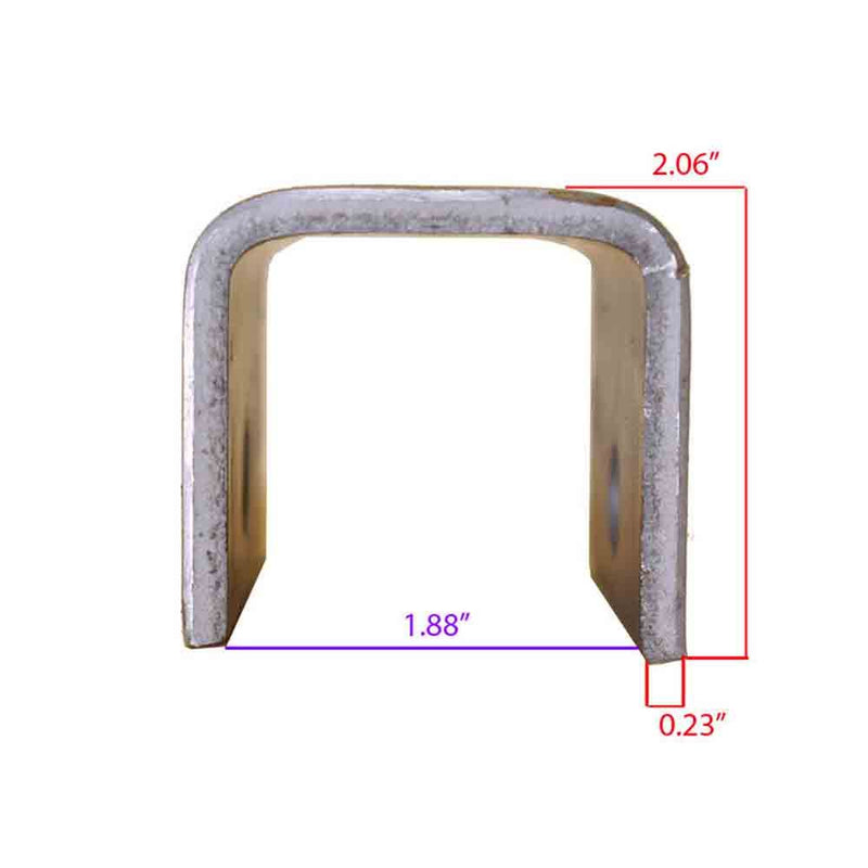 Load image into Gallery viewer, Front Axle Spring Hanger Bracket for 1-3/4 Inch Wide Springs
