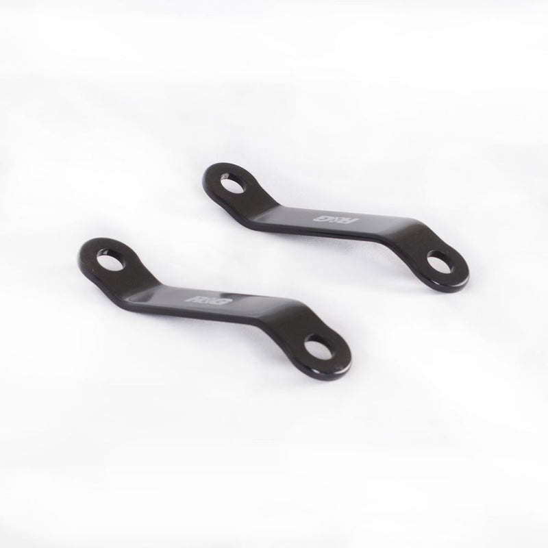 Load image into Gallery viewer, R&amp;G Racing Black Rear Foot Rest Delete Blanking Plates For 2019-2024 Suzuki Katana 1000
