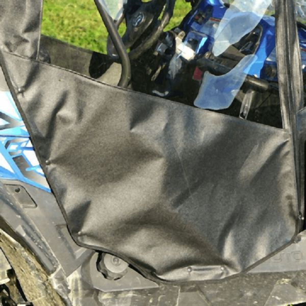 Load image into Gallery viewer, Falcon Ridge Black Canvas Soft Roll-Away Doors With Zipper For CFMOTO ZForce 2014-2022
