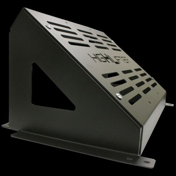 Load image into Gallery viewer, High Lifter Heavy Duty Black Radiator Guard Relocation Kit For Kawasaki Brute Force 750 RK-FR-K750-2
