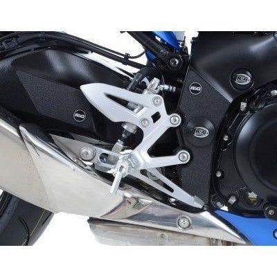 Load image into Gallery viewer, R&amp;G Racing Black Boot Guard Kit For 2016-2017 Suzuki GSXS1000

