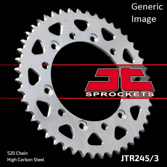 Steel Rear Sprocket 47T for Street YAMAHA FZ6R 2009-2016
