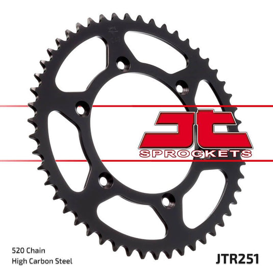 Front & Rear Sprocket Kit for YAMAHA YZ125 P,R,S-5XE2 02-04 JT Sprockets