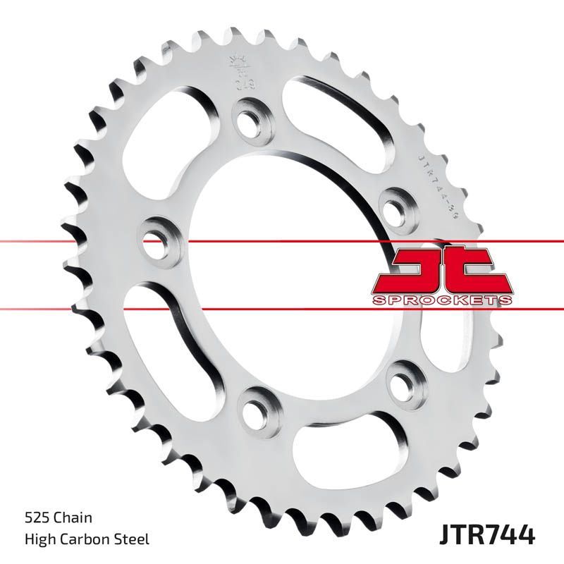 Load image into Gallery viewer, JT Sprockets Rear Steel Sprocket 39 Tooth 39T 525 Chain JTR744.39

