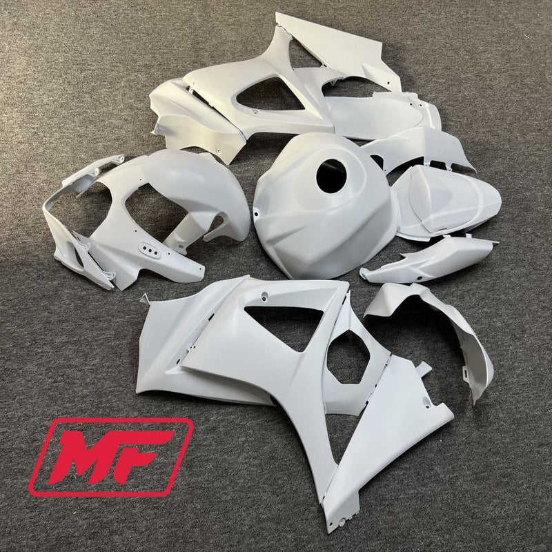 Load image into Gallery viewer, Monster Fairings Full Kit Suzuki GSXR1000 07-08 Matte White + Windshield + Gas Tank Cover
