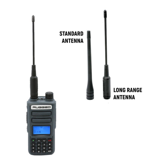 Rugged Radios Long Range Antenna for GMR2 PLUS GMRS-SMA-M