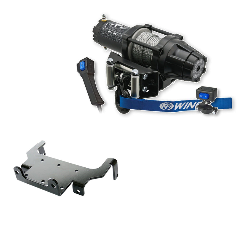 Load image into Gallery viewer, KFI Winch Kit For Yamaha Grizzly 600 4x4 1998-2001

