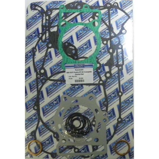 WSM Complete Gasket Kit For Kawasaki 400 Bayou 93-99 25-208