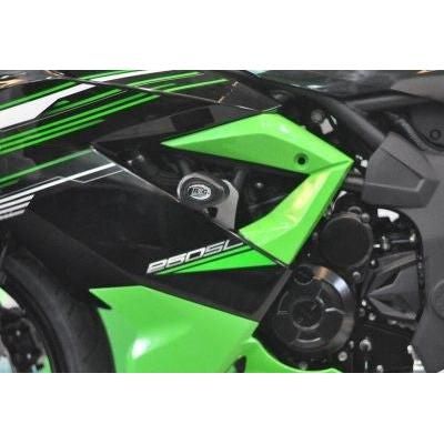 Load image into Gallery viewer, R&amp;G Racing Black Aero Style Crash Protectors CP0381BL

