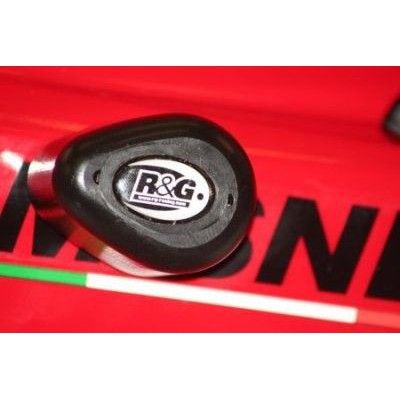 Load image into Gallery viewer, R&amp;G Racing Black Aero Style Crash Protection Bobbins For 2007-2008 Ducati 1098 S
