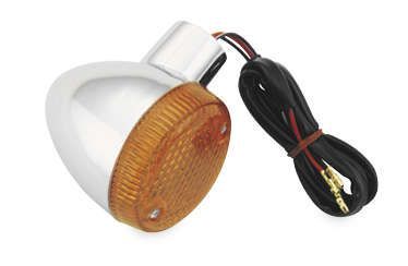 Load image into Gallery viewer, Turn Signal and Lens For Honda VT800C Shadow 1988 Front Left Chrome
