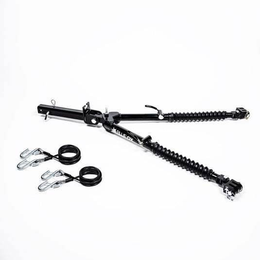 Blue Ox Alpha 2 Tow Bar (6,500 lbs. cap.) & Baseplate Combo fits Select Ford Maverick HEV (Includes Adaptive Cruise Control, Shutters, & Hybrid)