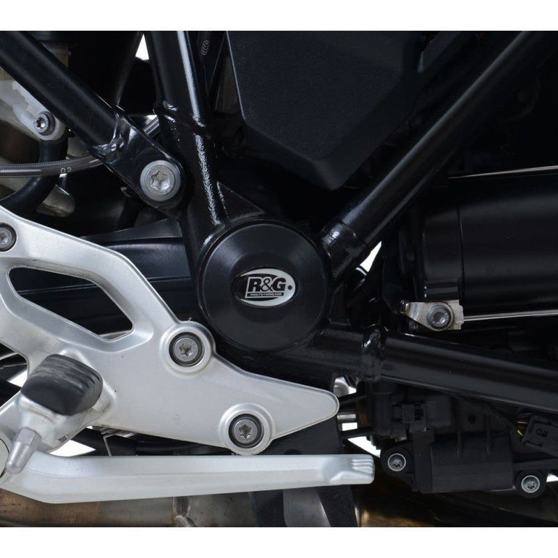 Load image into Gallery viewer, R&amp;G Racing Black Frame Plug Kit For 2015-2018 BMW R1200R ABS
