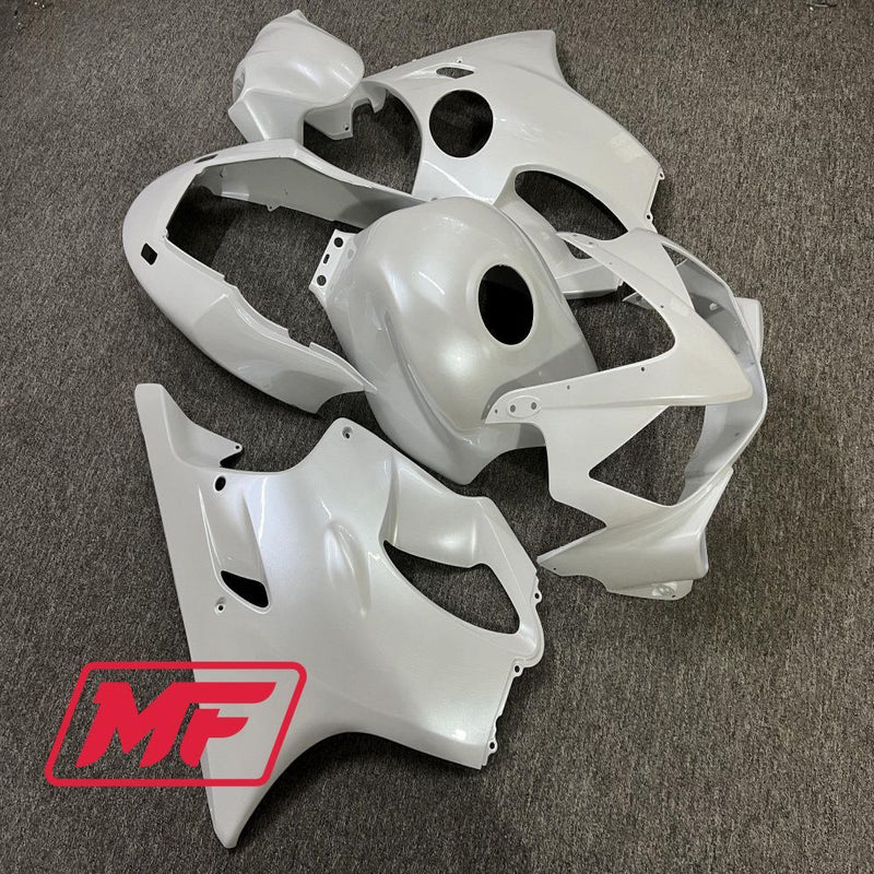 Load image into Gallery viewer, Monster Fairings Full Kit Honda CBR600F 04-07 Matte White + Windshield + Gas Tank Cover
