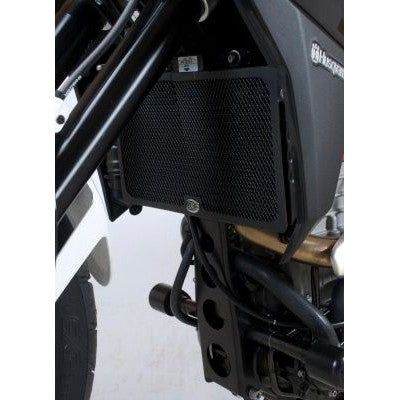 R&G Racing Black Aluminum Radiator Guard For 2012-2013 Husqvarna TR650 Strada
