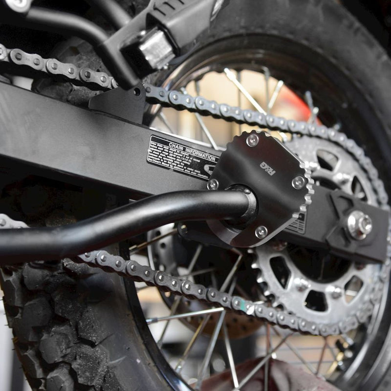 Load image into Gallery viewer, R&amp;G Racing Silver Kickstand Shoe For 2022-2024 Kawasaki KLR650 PKS0165SI

