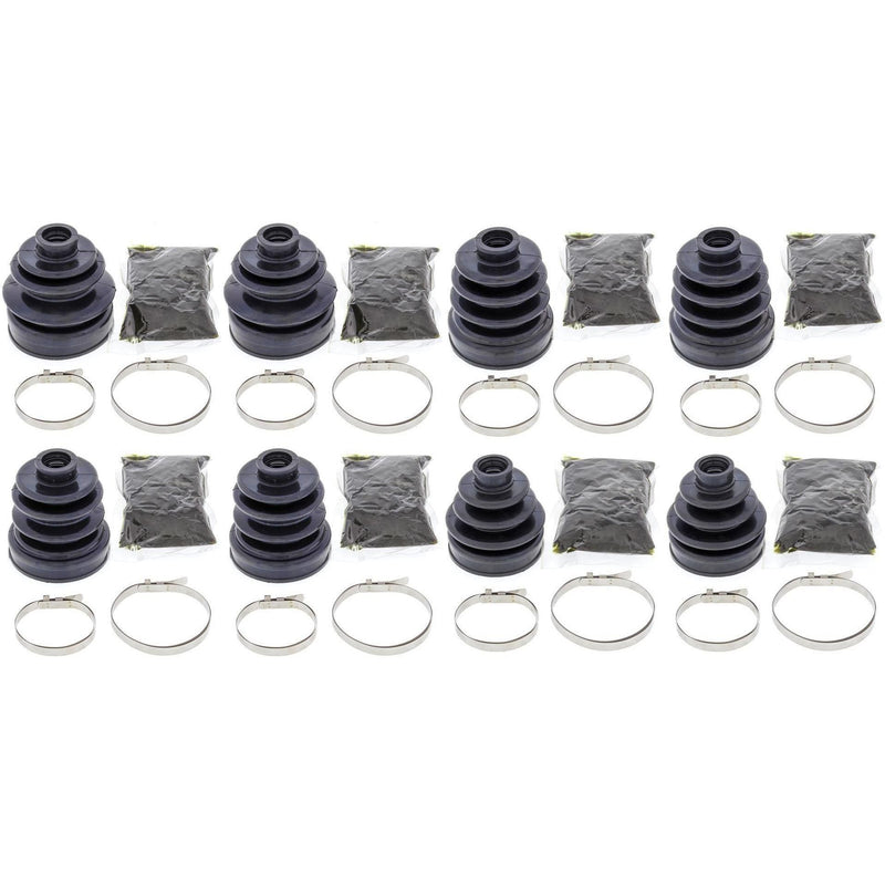 Load image into Gallery viewer, Complete Front &amp; Rear Inner &amp; Outer CV Boot Repair Kit TRX680 Rincon 06-07
