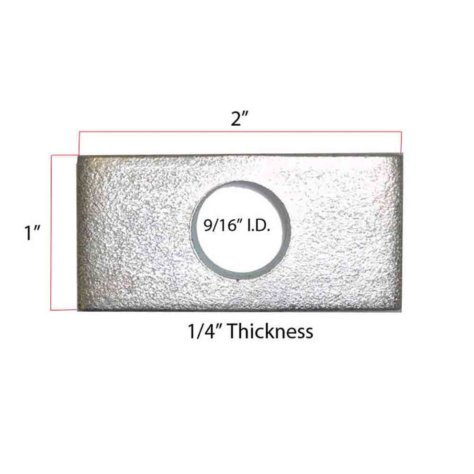 6 Block Plate Kit With (2) 1/2