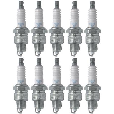 Set of 10 NGK Standard Spark Plugs for Suzuki JR50 2006-1994 Engine 50cc