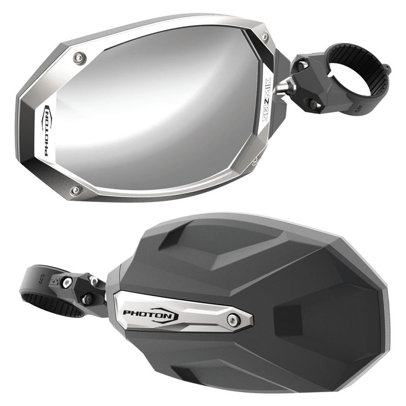 Load image into Gallery viewer, Seizmik Photon Side View Mirrors with Cast Aluminum Body &amp; Bezel 56-18108
