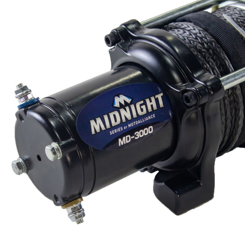 Load image into Gallery viewer, Viper Midnight ATV Winch Kit For Yamaha Grizzly/Kodiak 2016-2021
