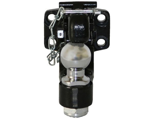 Combination Pintle Hook with 2" Ball, Mounting Plate and Hardware