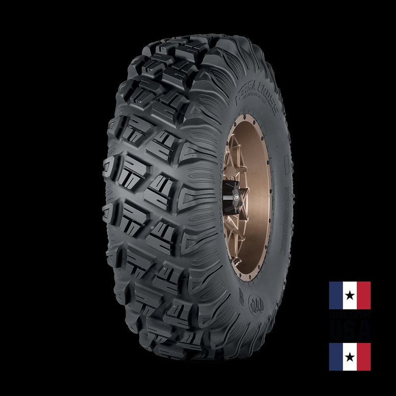 Load image into Gallery viewer, ITP Momentum 18" Machined Black Wheels And Versa Cross XTR Tires [28x10-18]
