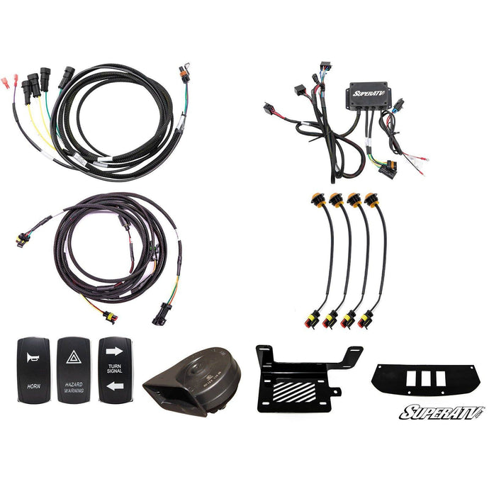 SuperATV Can-Am Maverick Deluxe Plug & Play Turn Signal Kit TSK-CA-MAV-004
